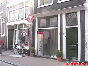 Amsterdam prostitute gargles client
