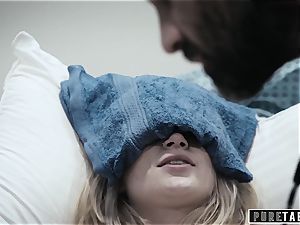 unspoiled TABOO freak doc Gives nubile Patient beaver examination